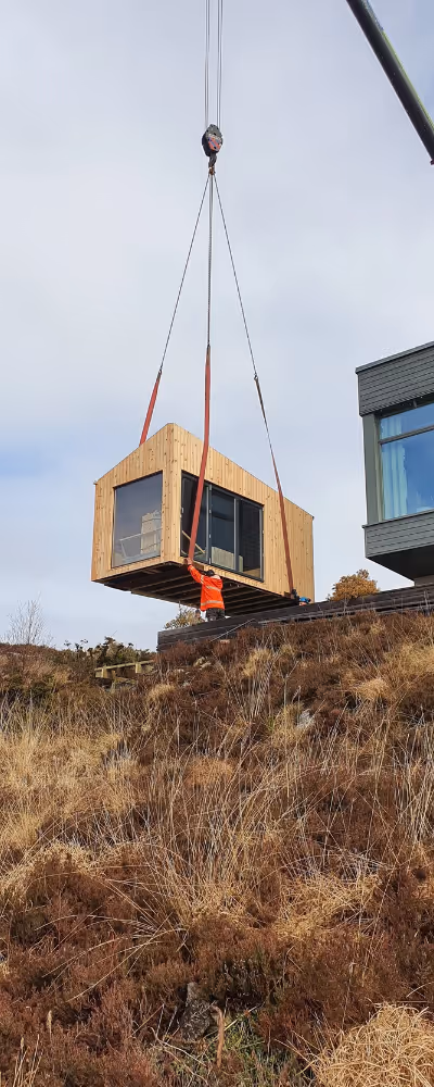 Levering av utestue i Norge