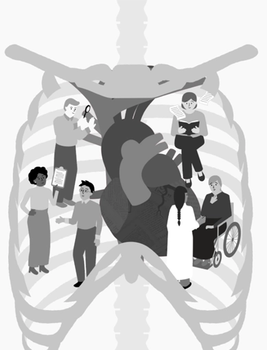 Prototype for a cover illustration for the ASE