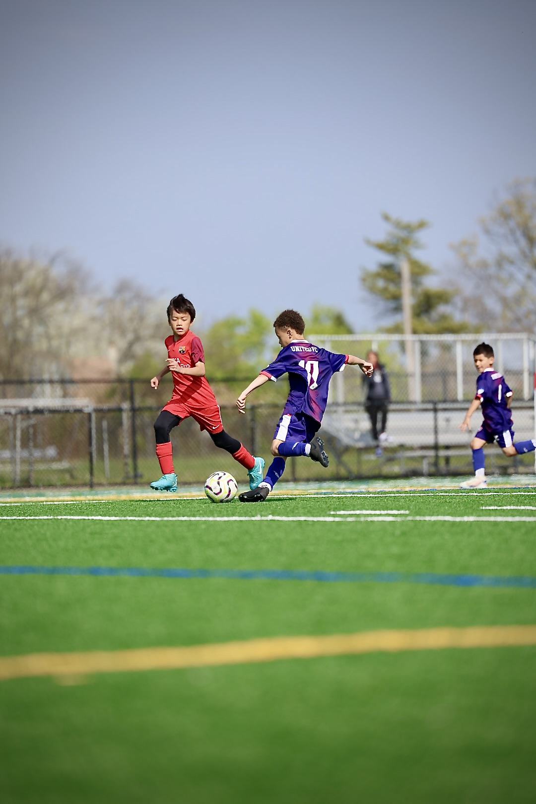 image of a family looking at insurance policy