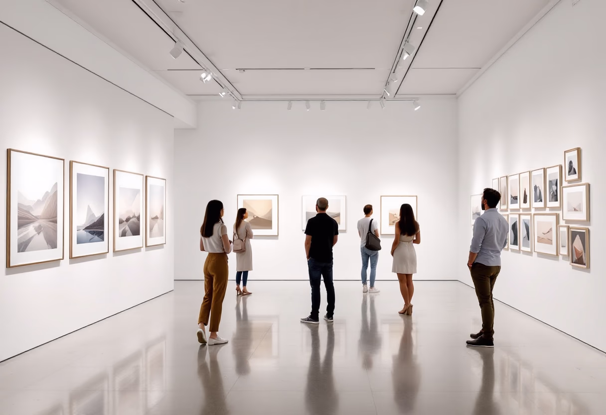 image of gallery interior (for a art gallery)