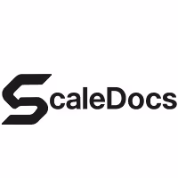 ScaleDocs logo – SaaS documentation and explainer video services.