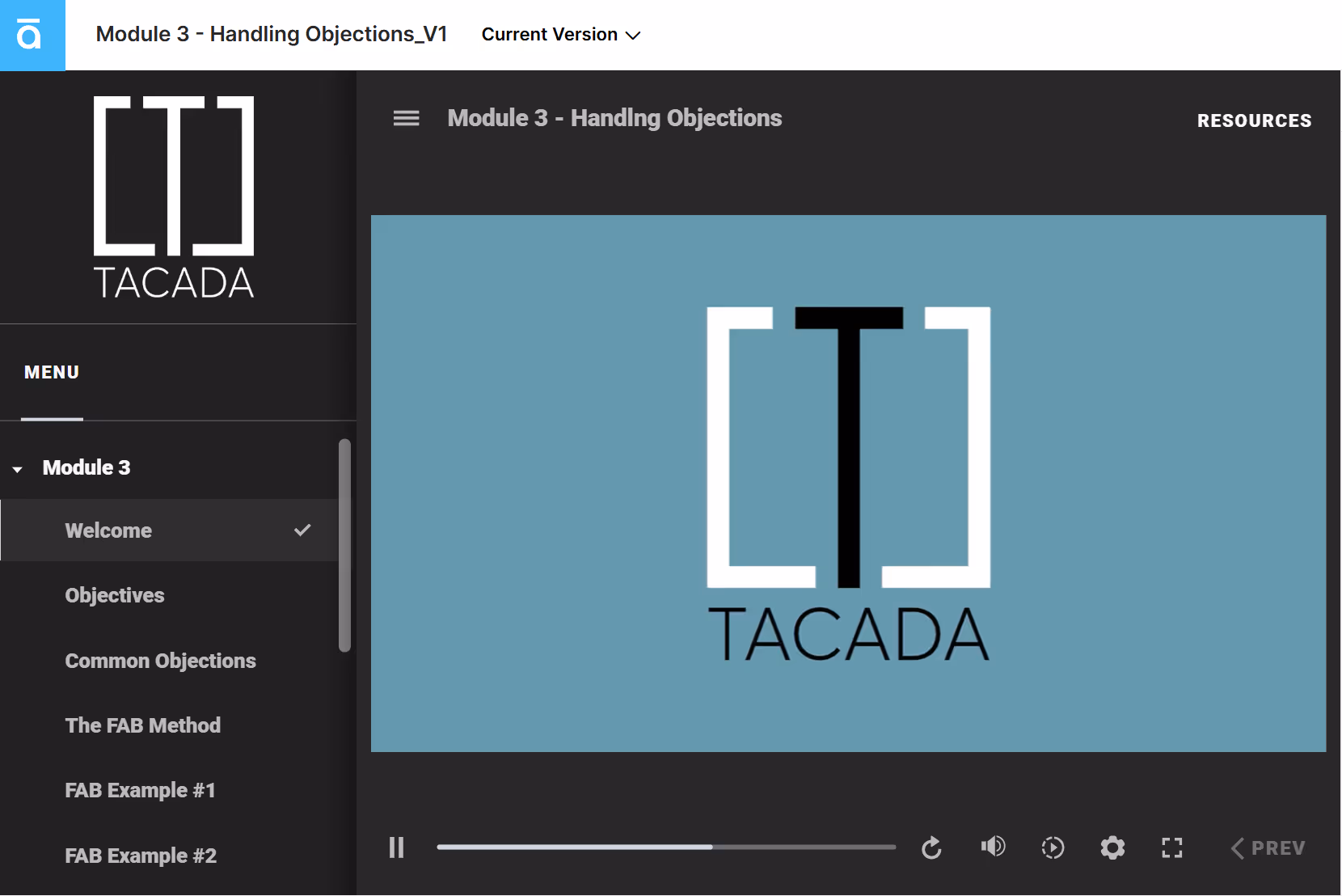 Tacada After they worked with ScaleDocs.