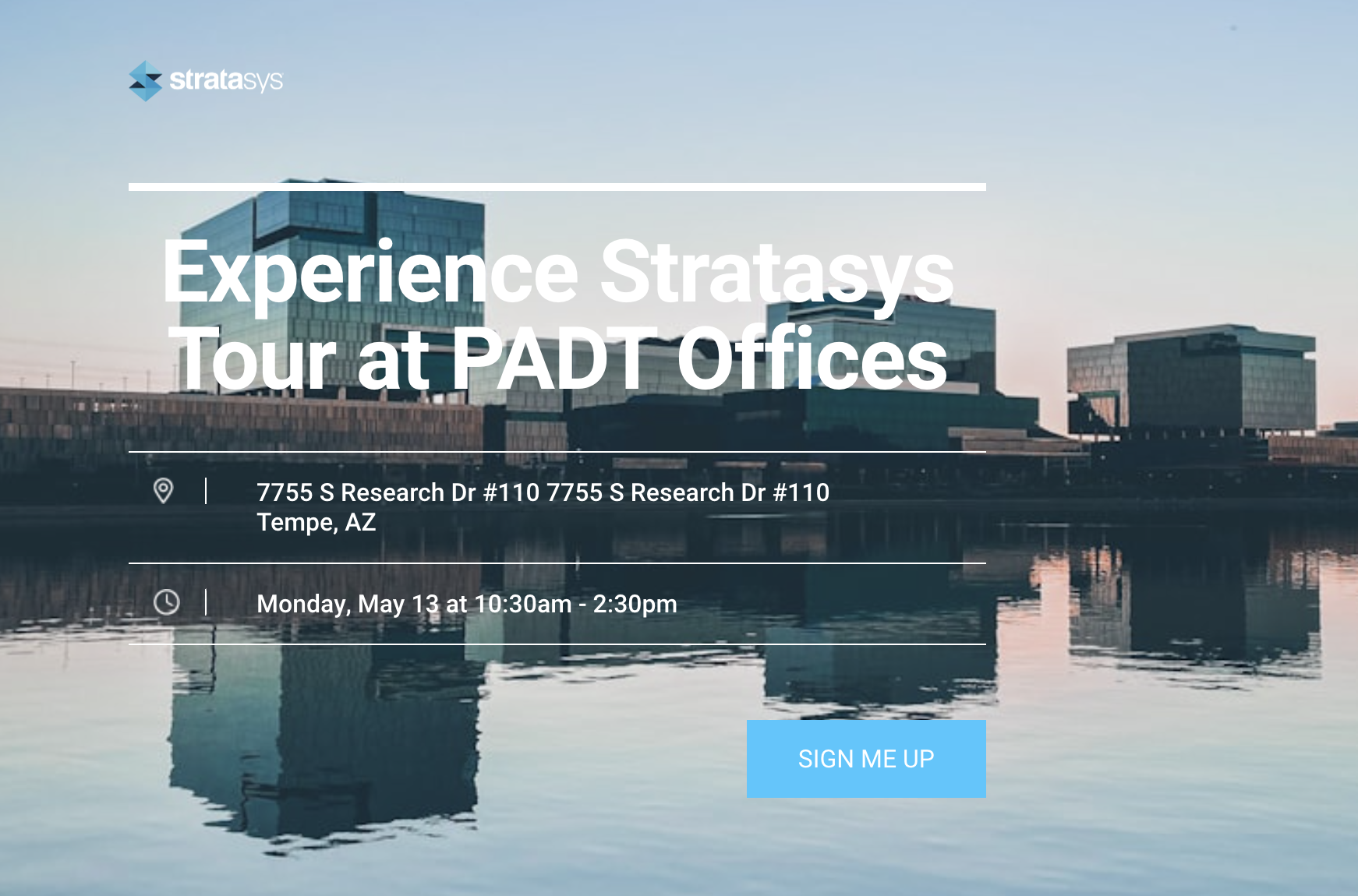 Experience Stratasys Tour at PADT Offices