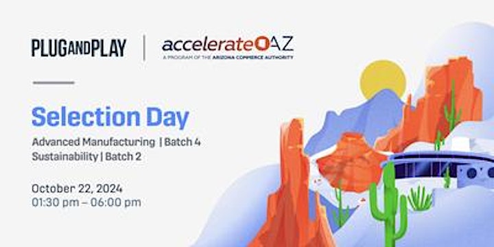 Plug and Play accelerateAZ Selection Day