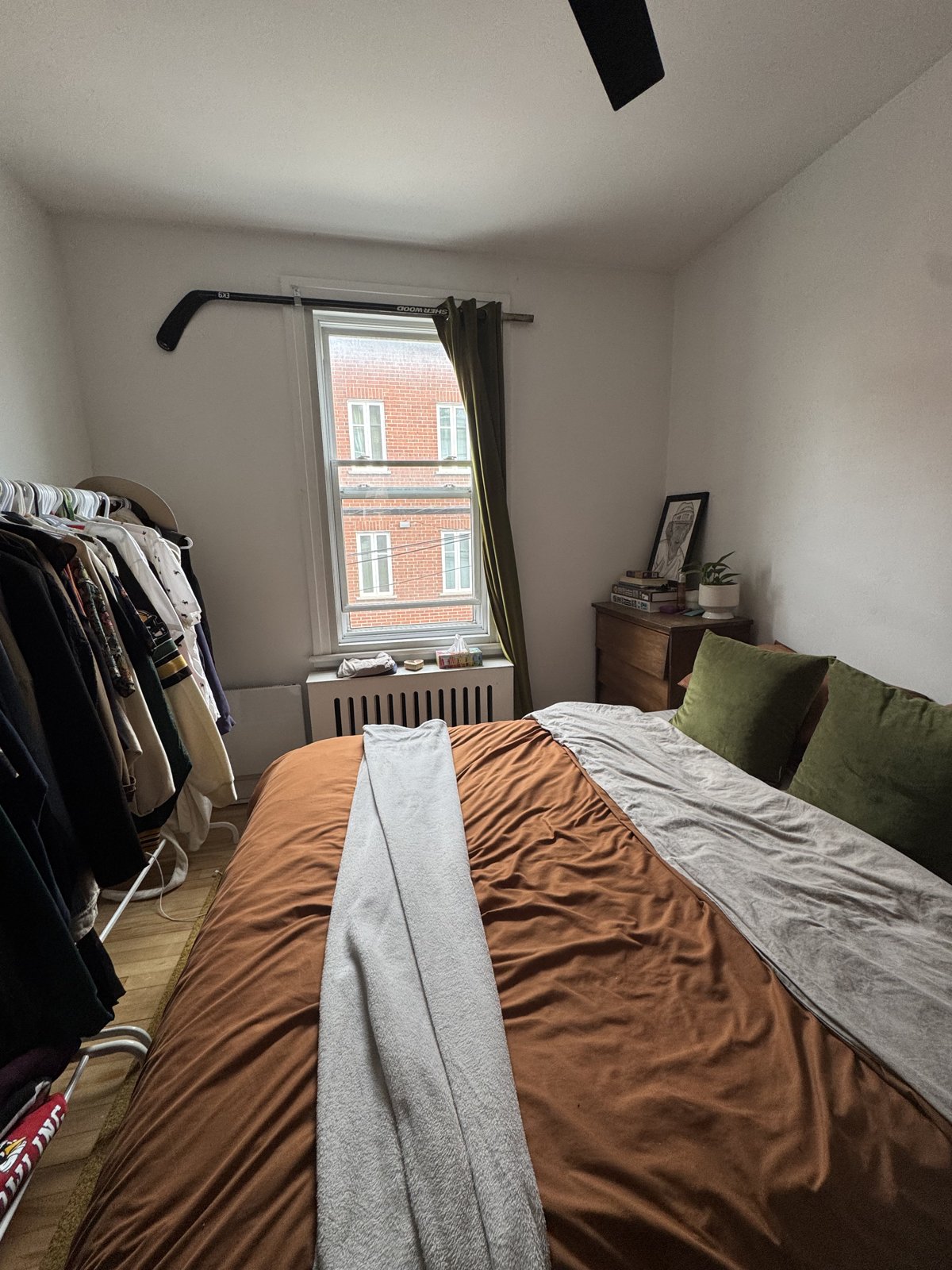 Chambre – 255 rue St-Olivier, app. 3, Québec