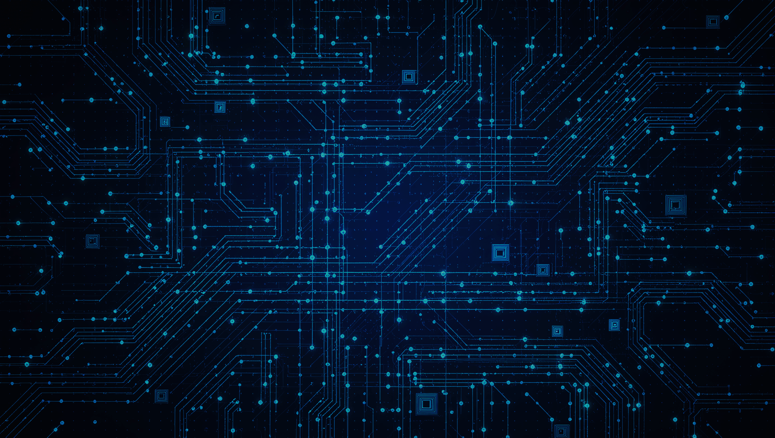 Technology background showing a circuit board