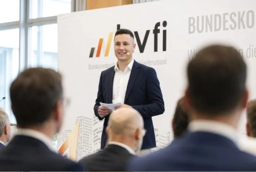 Chris Sygo als Referent beim BVFI