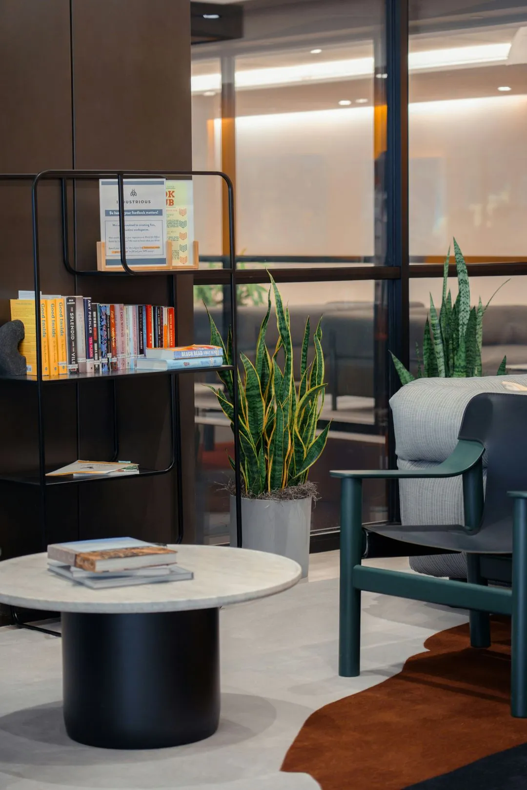 a modern office space