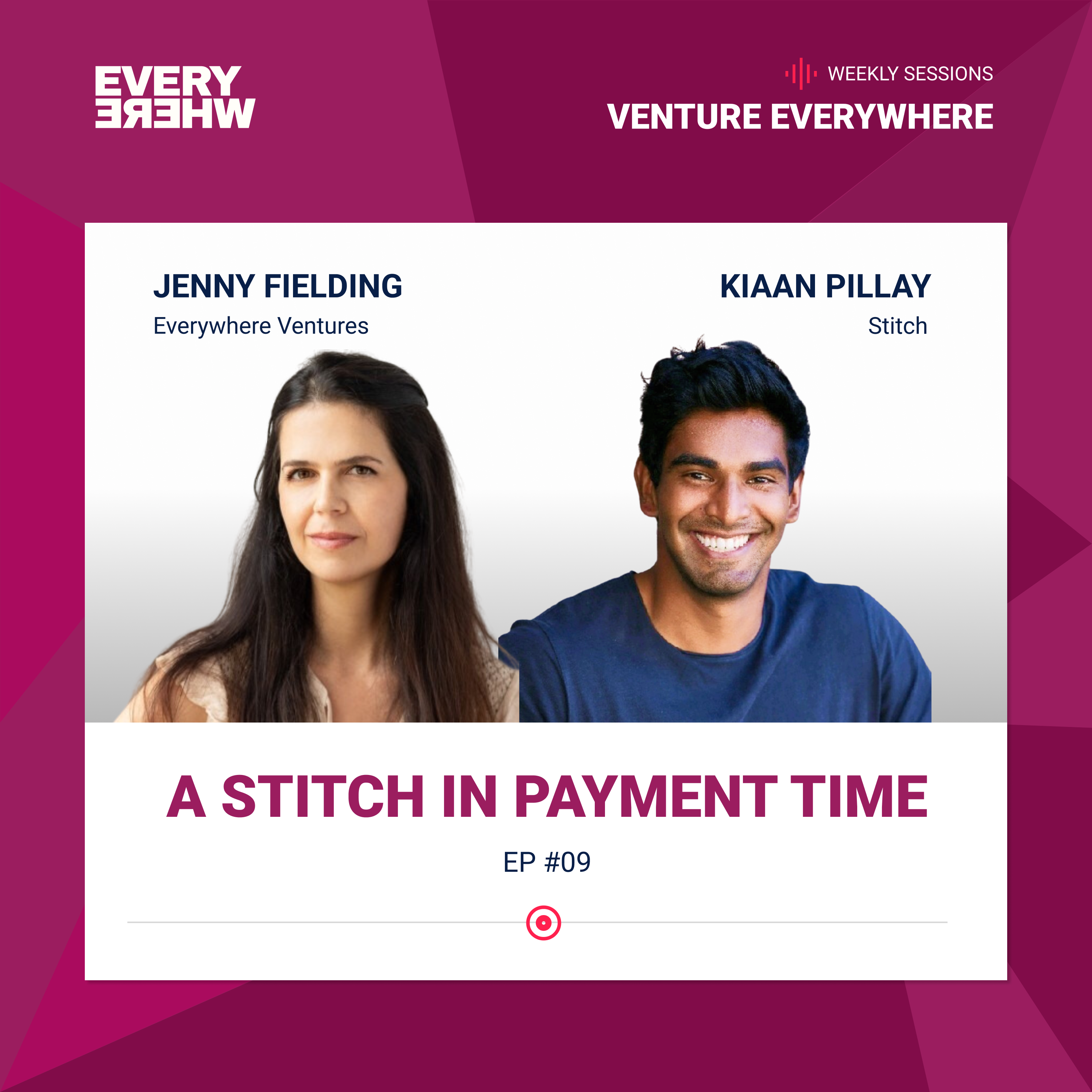 Venture Everywhere Podcast: Kiaan Pillay with Jenny Fielding