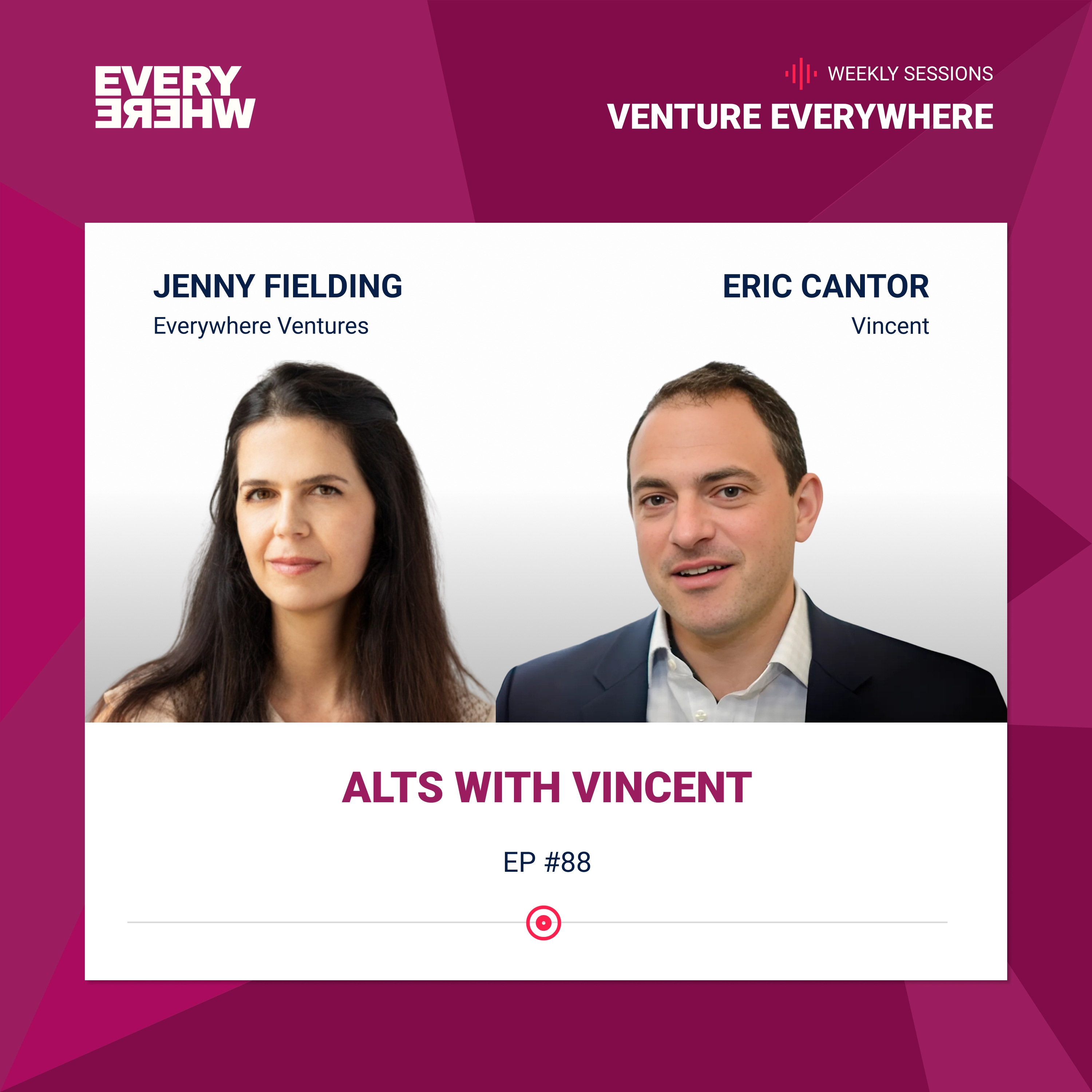 Venture Everywhere Podcast: Eric Cantor with Jenny Fielding