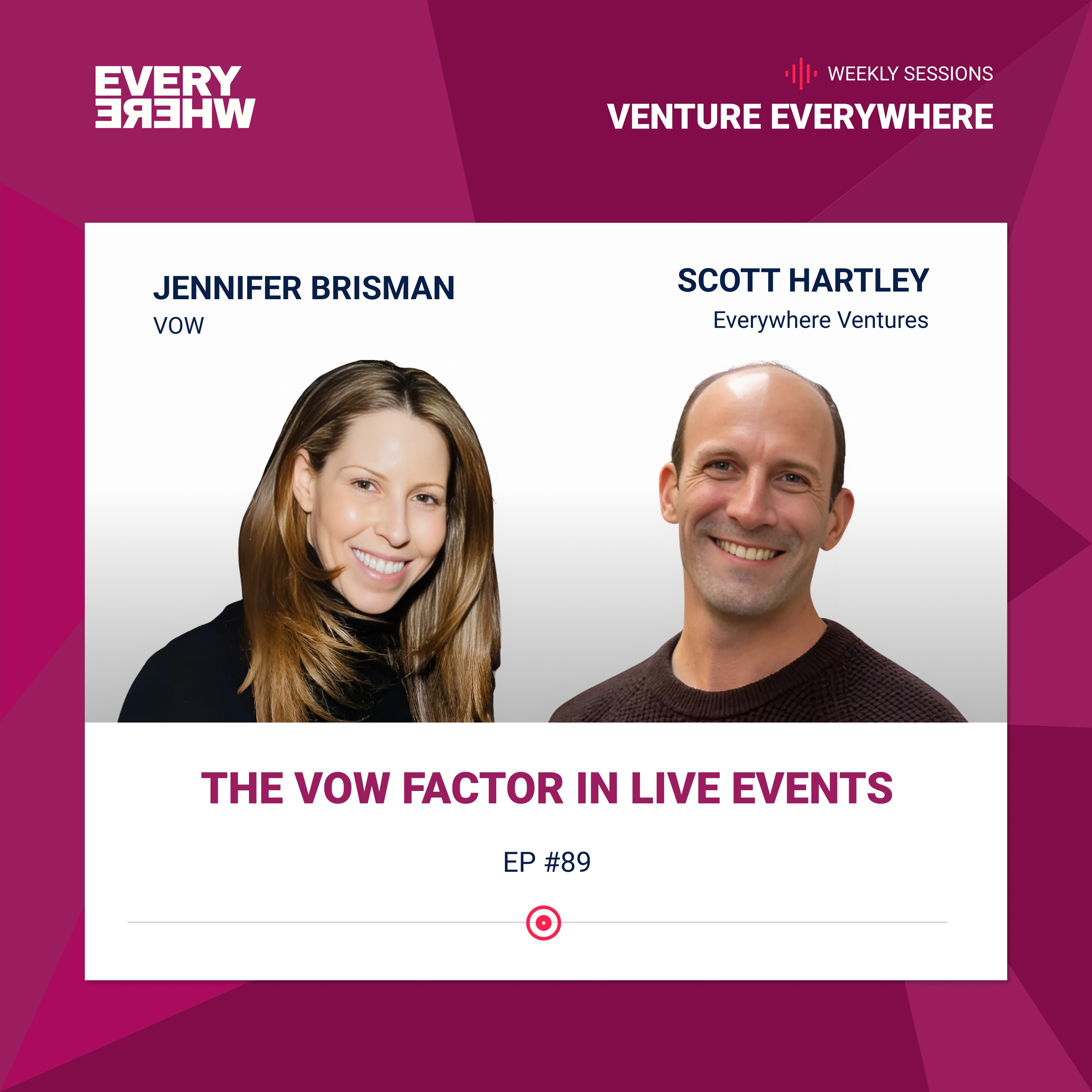 Venture Everywhere Podcast: Jennifer Brisman with Scott Hartley