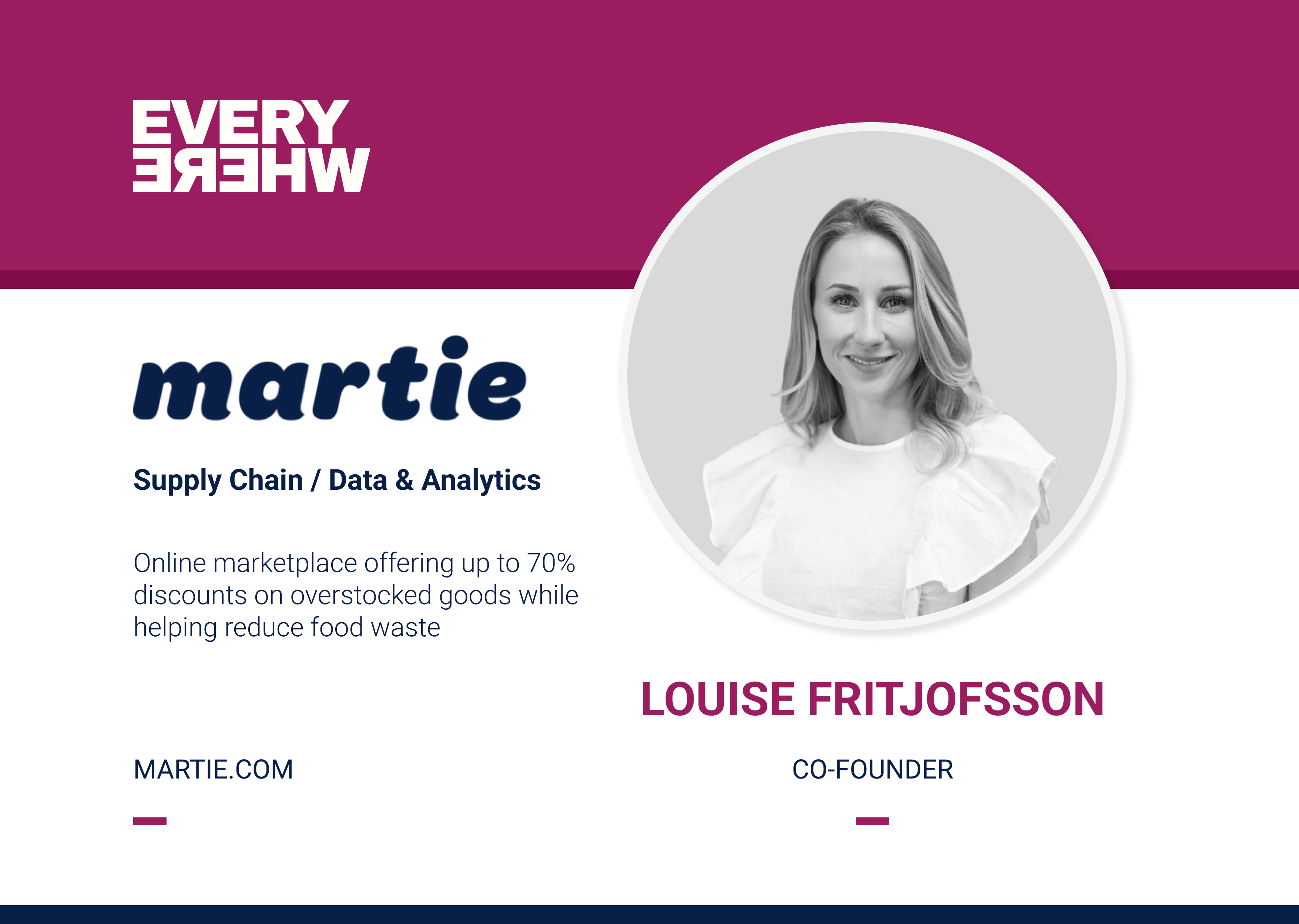 Founders Everywhere: Louise Fritjofsson