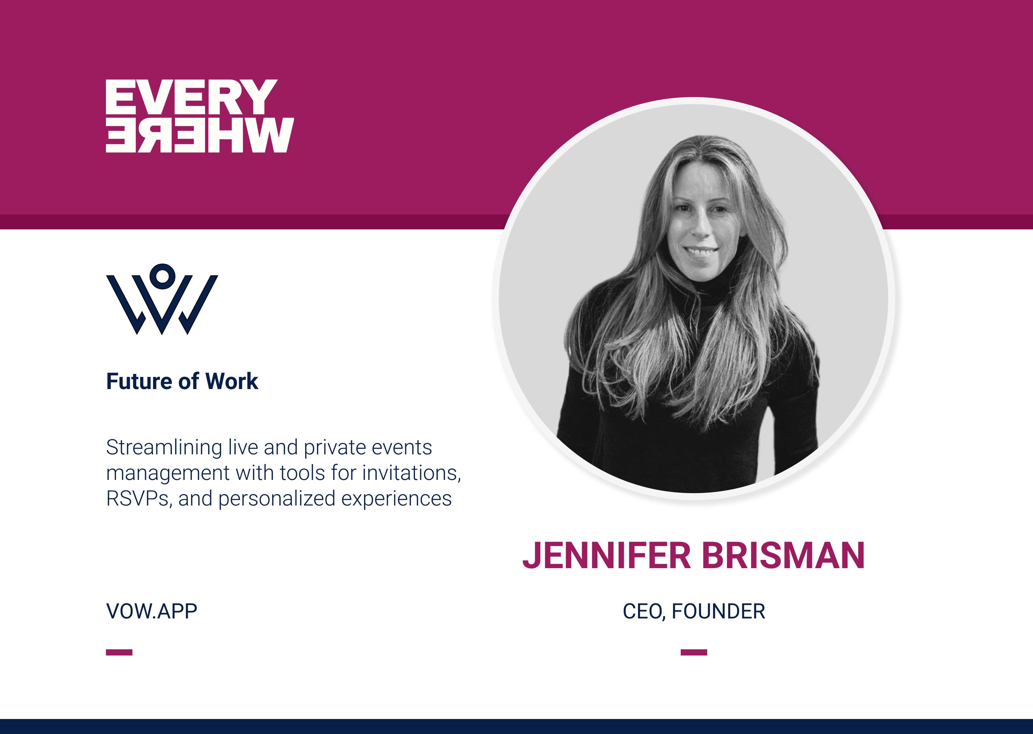 Founders Everywhere: Jennifer Brisman