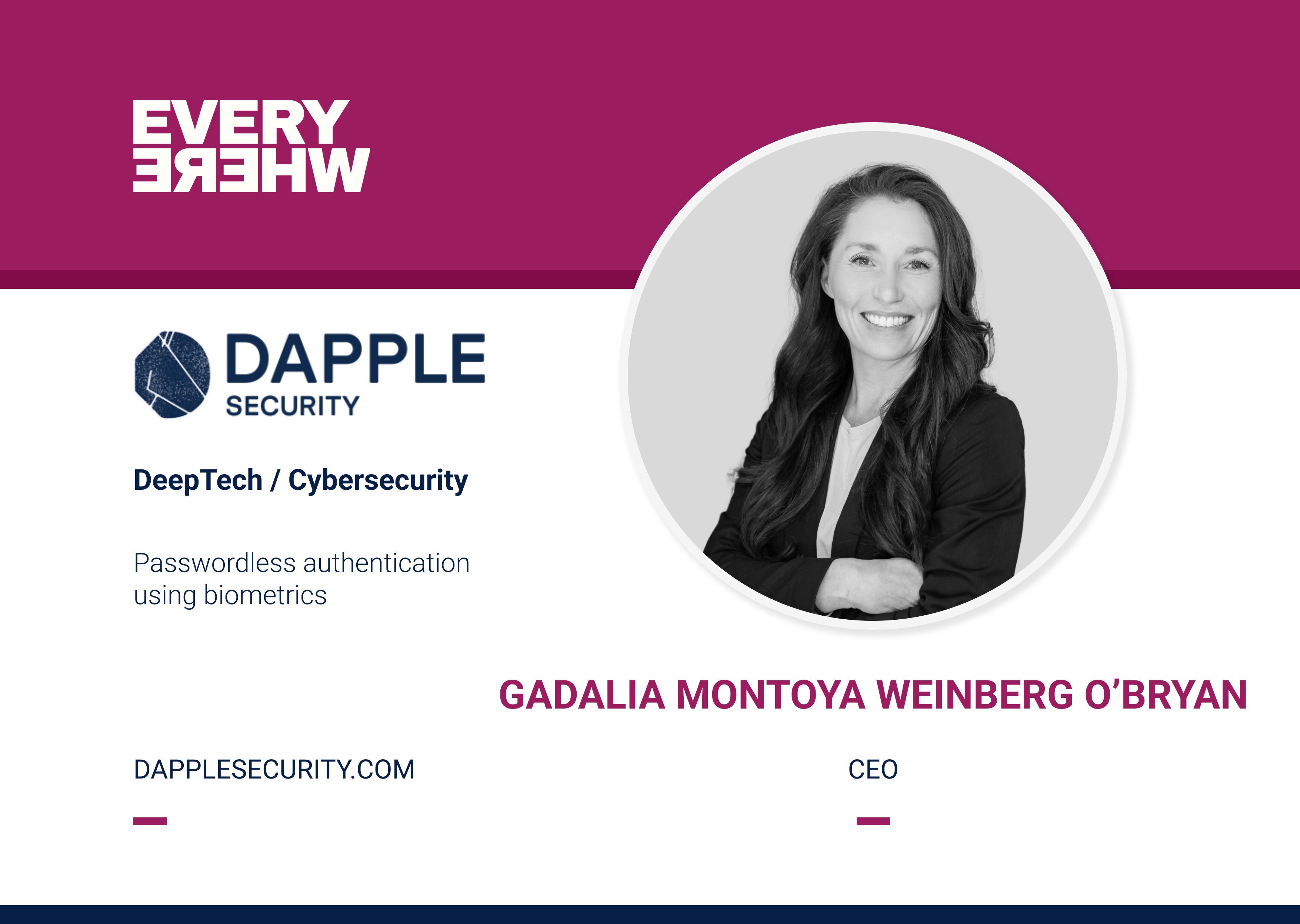 Founders Everywhere: Gadalia Montoya Weinberg O'Bryan