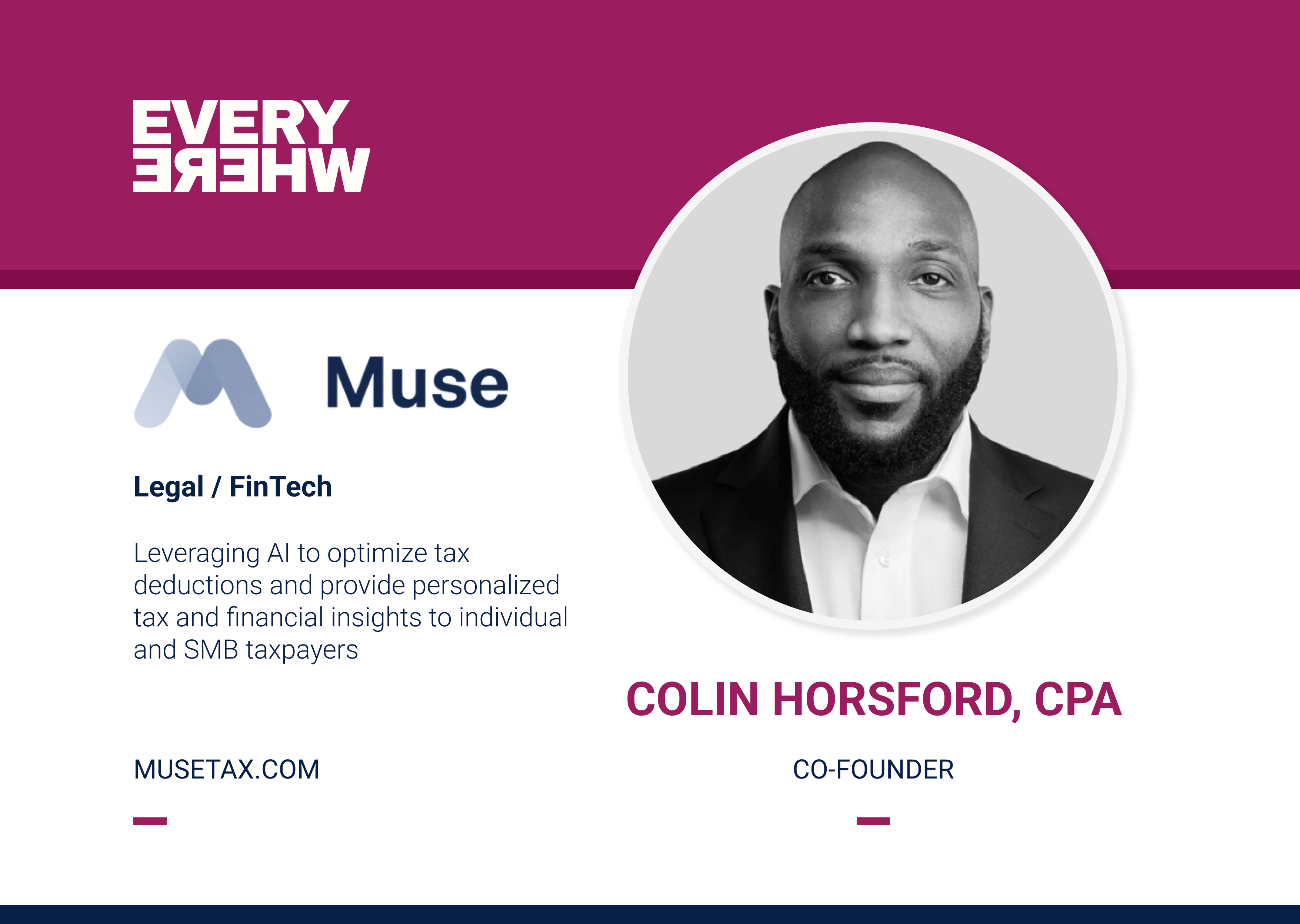 Founders Everywhere: Colin Horsford