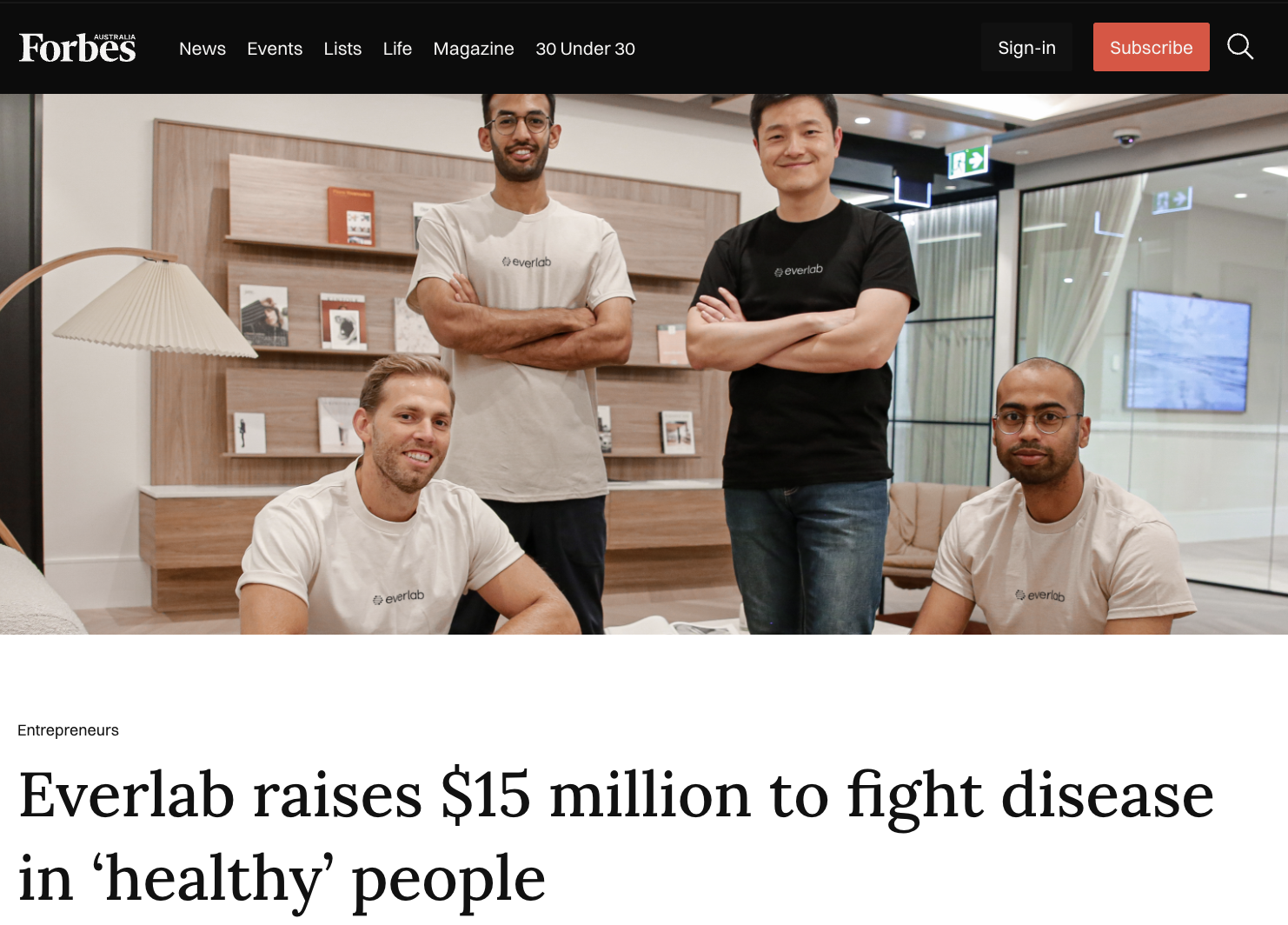 Everlab Raises $15M to Bring Preventive Health into the AI Era