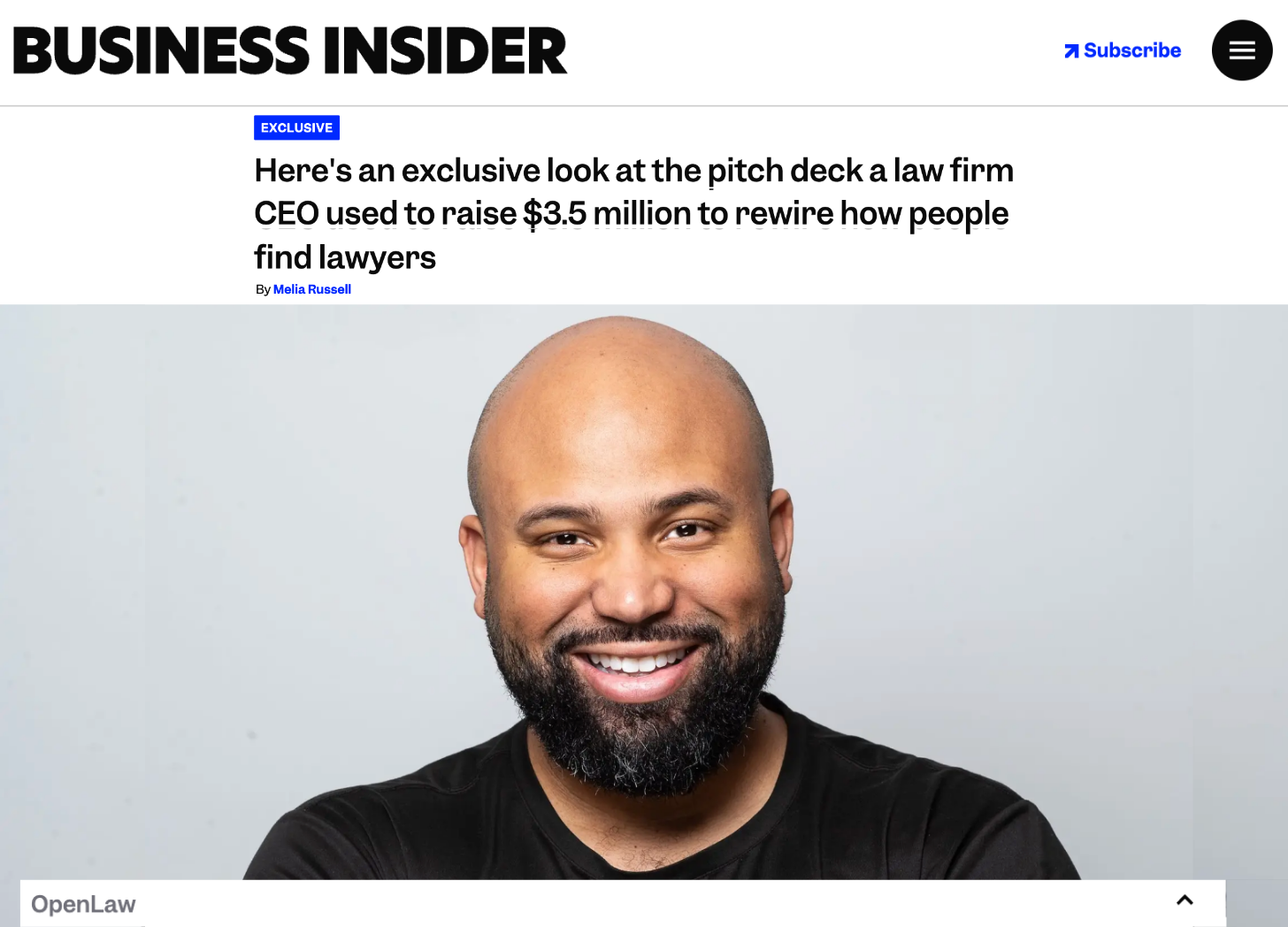 OpenLaw Raises $3.5M to Make Finding a Lawyer as Easy as Ordering an Uber