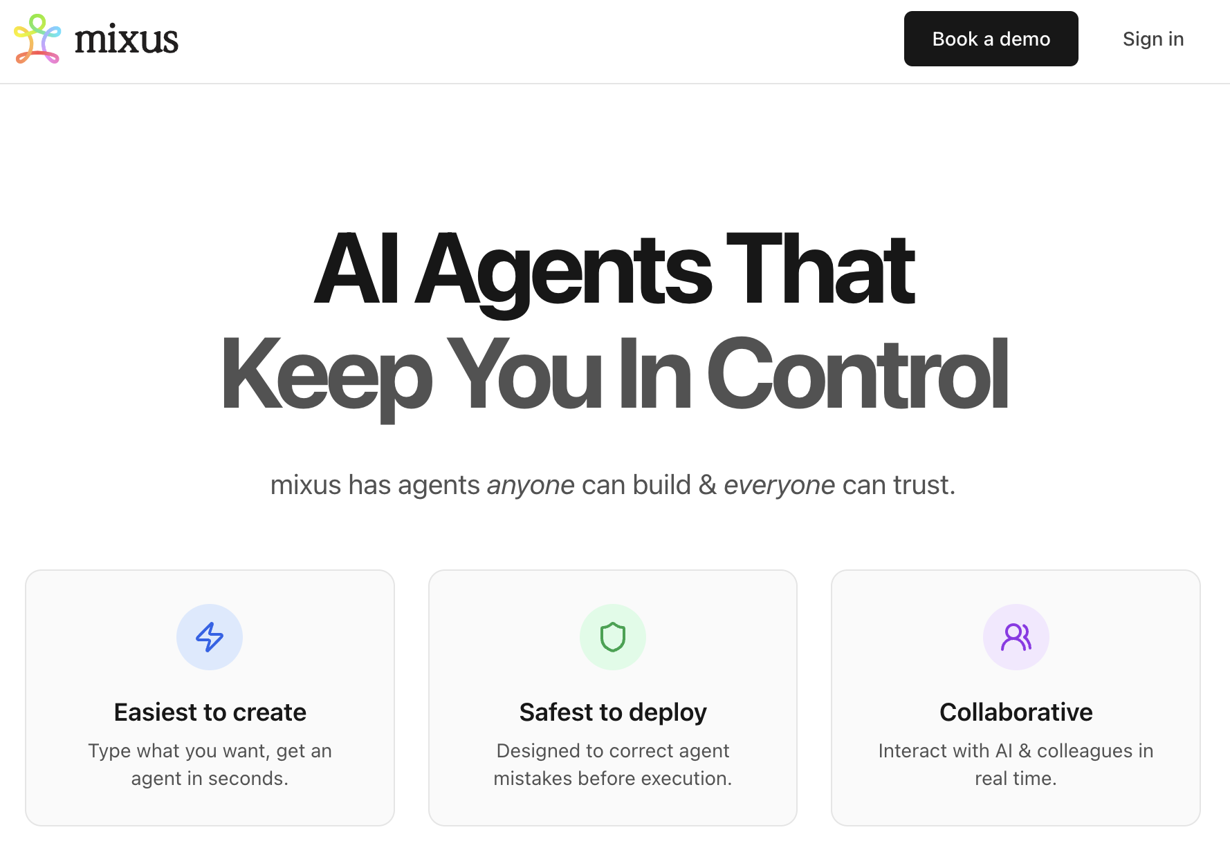 Why Full Automation Fails-and How Mixus Is Making AI Agents Safer
