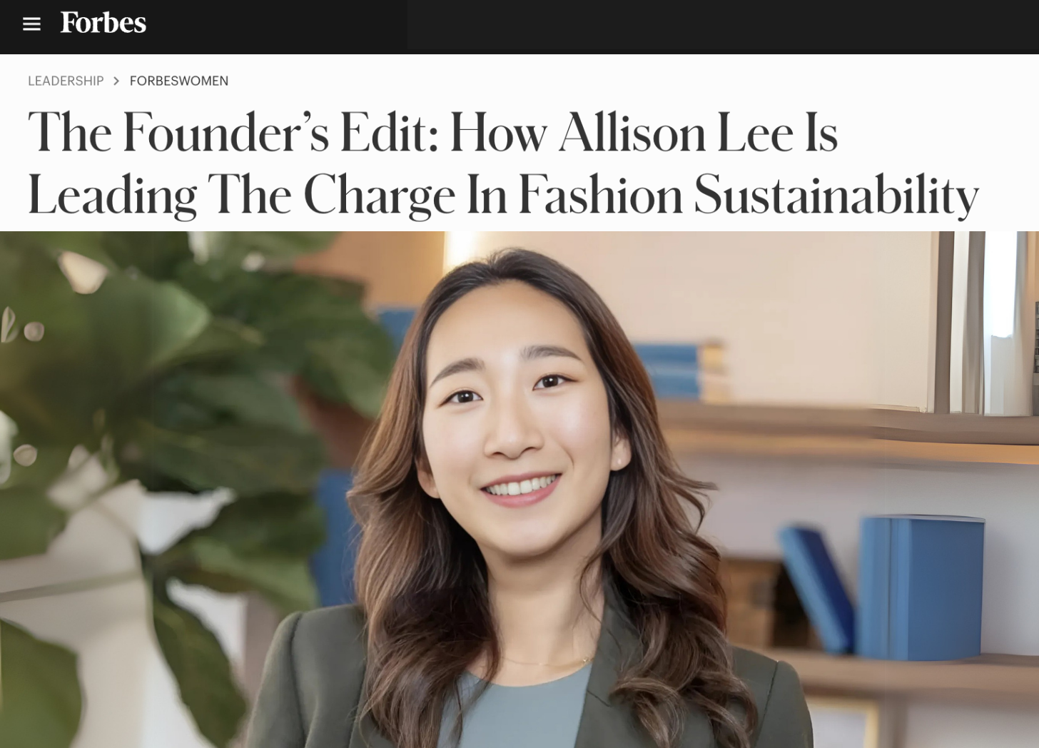 How Revive and CEO Allison Lee Are Turning Fashion Waste Into Profit-and Purpose