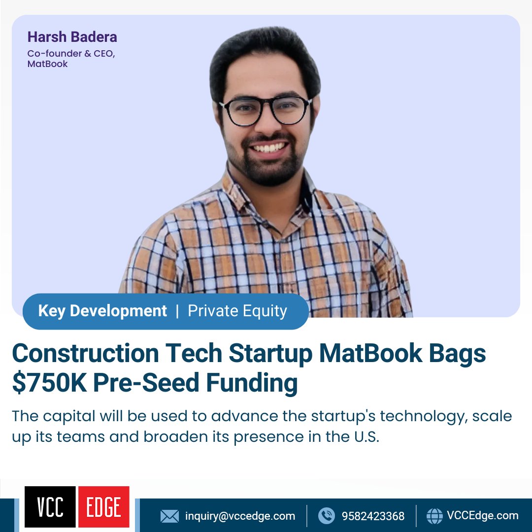 MatBook Raises $750K to Streamline Construction Procurement with AI