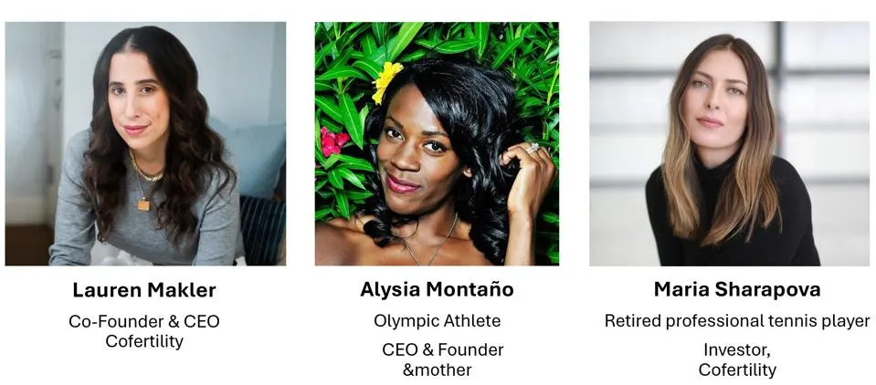 Cofertility CEO Lauren Makler is Leveling the Playing Field for Female Athletes-With Maria Sharapova, Alysia Montaño, and More
