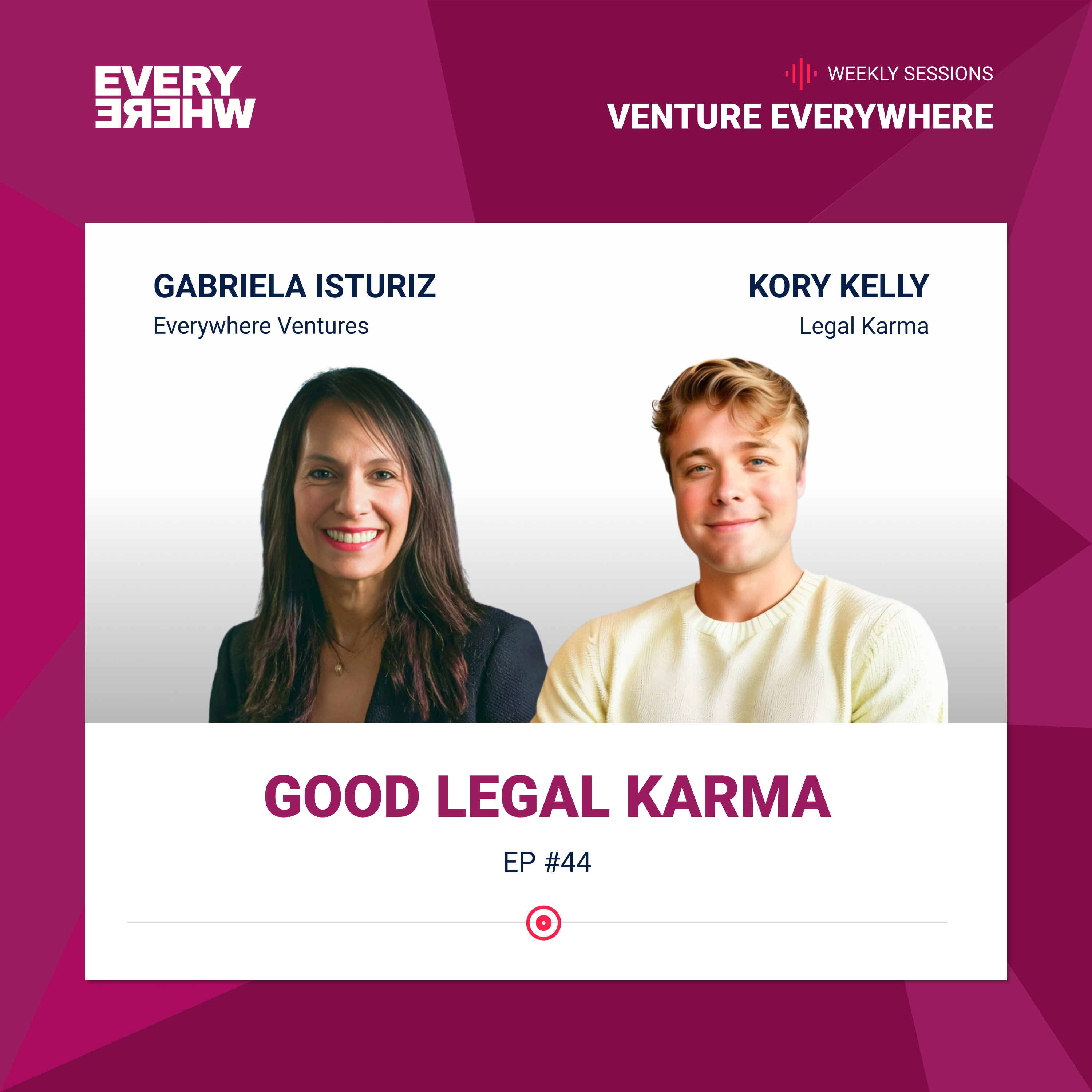 Venture Everywhere Podcast: Kory Kelly with Gabriela Isturiz