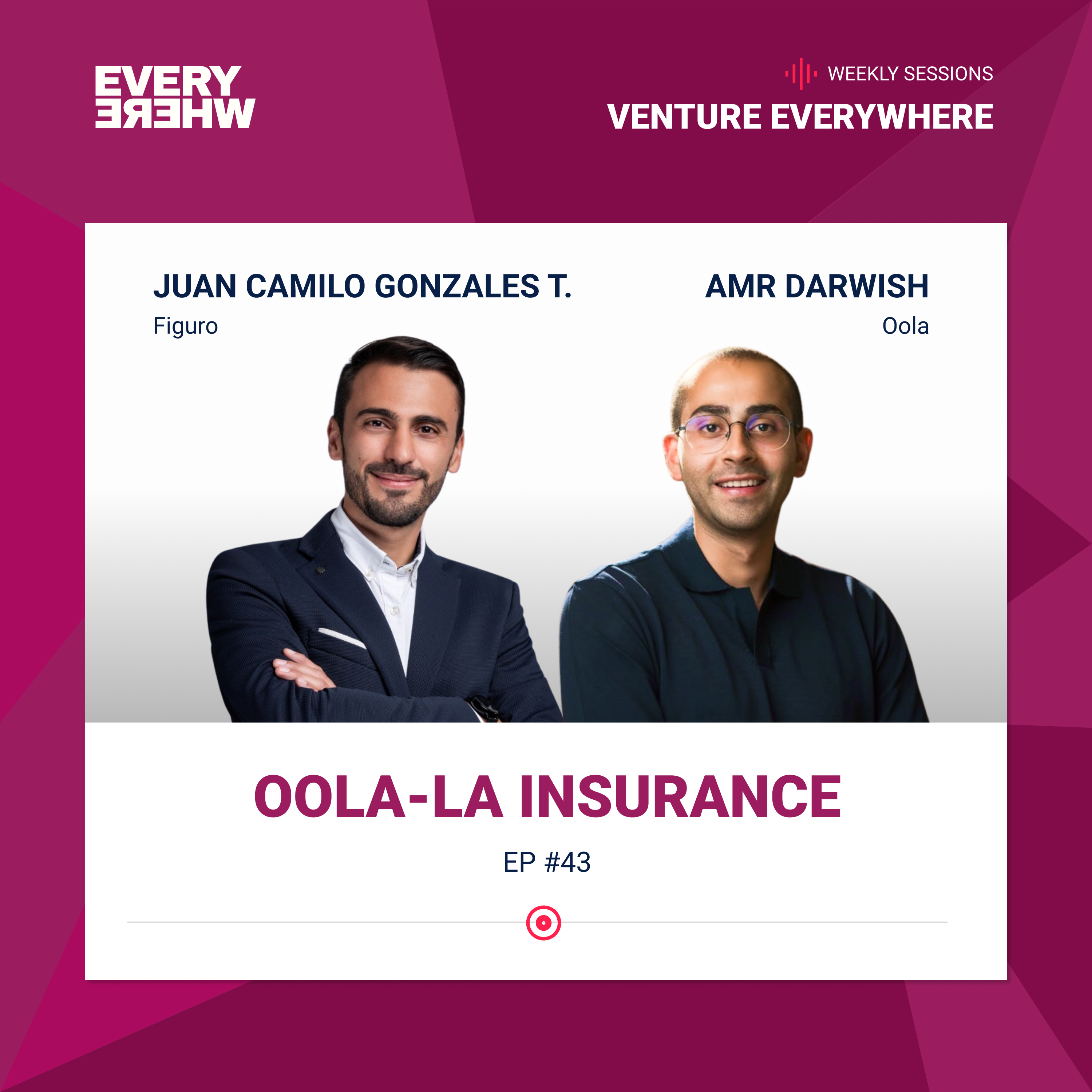 Venture Everywhere Podcast: Amr Darwish with Juan Camilo (JC) González Trujillo