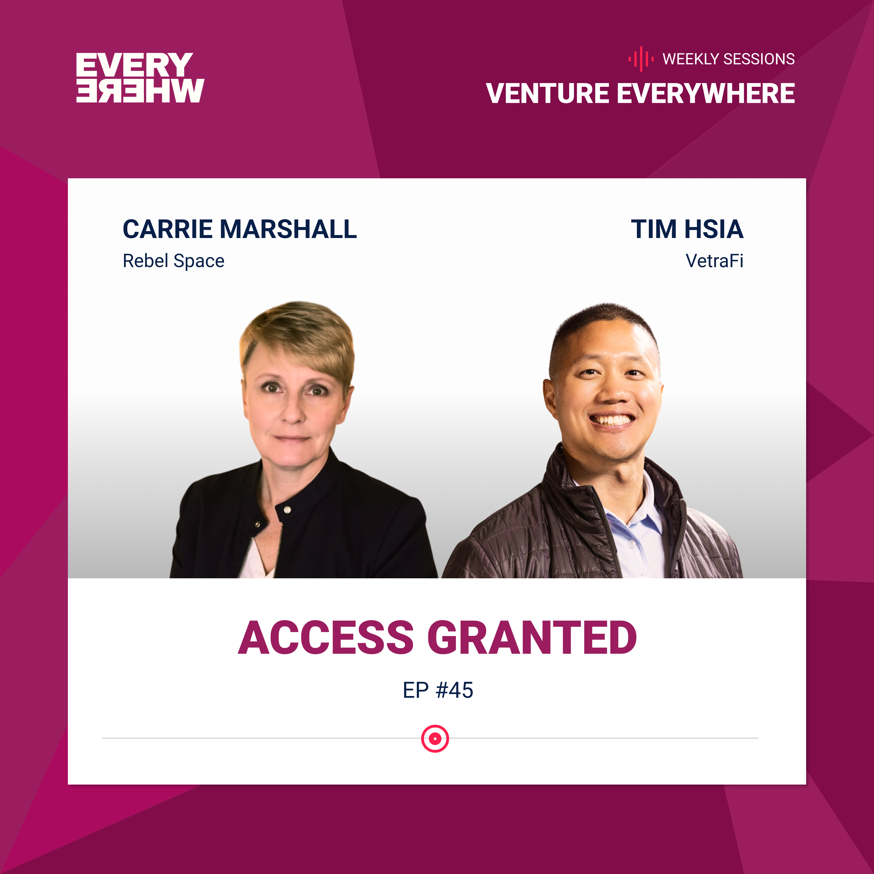 Rebels with a Cause: Carrie Marshall with Tim Hsia