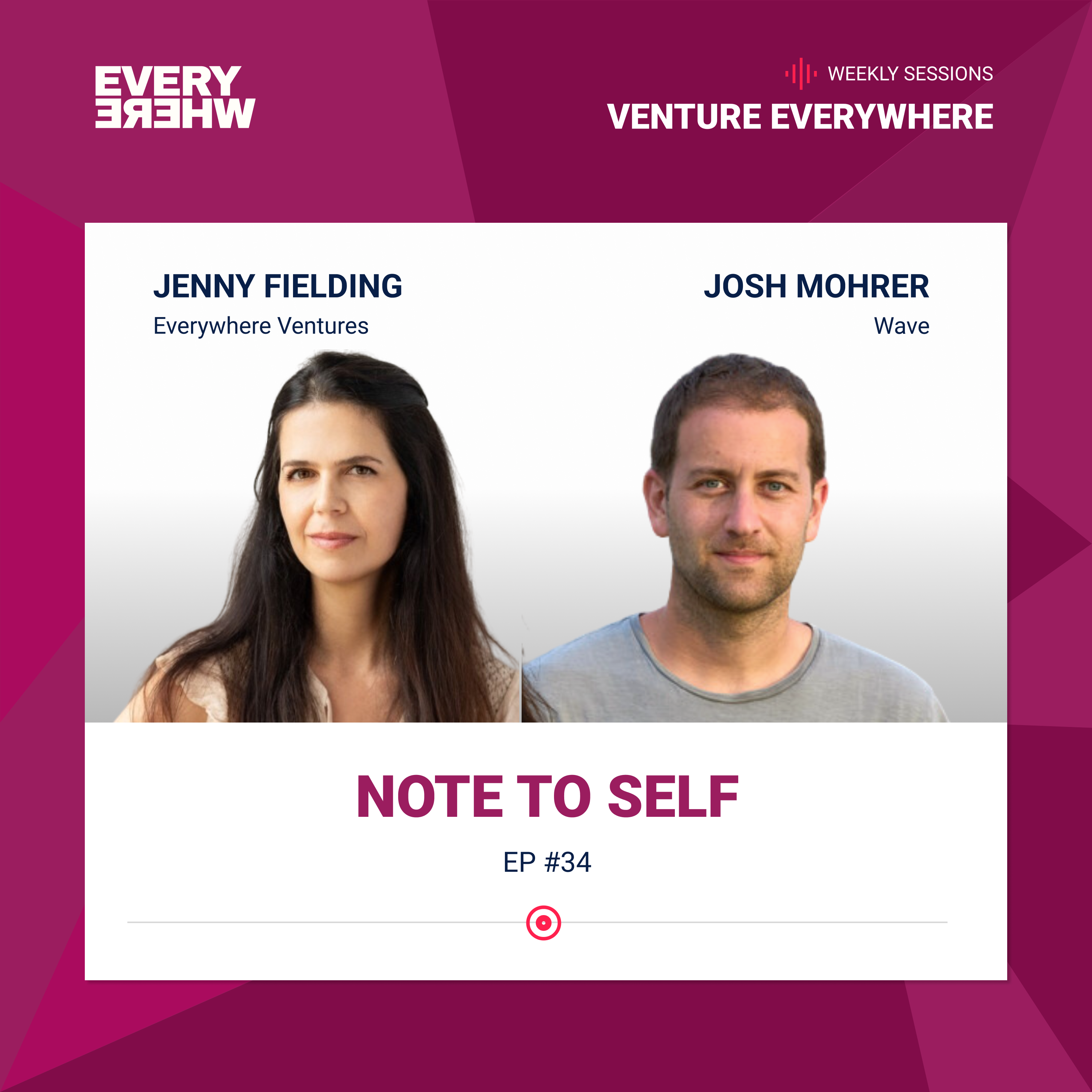 Venture Everywhere Podcast: Josh Mohrer with Jenny Fielding
