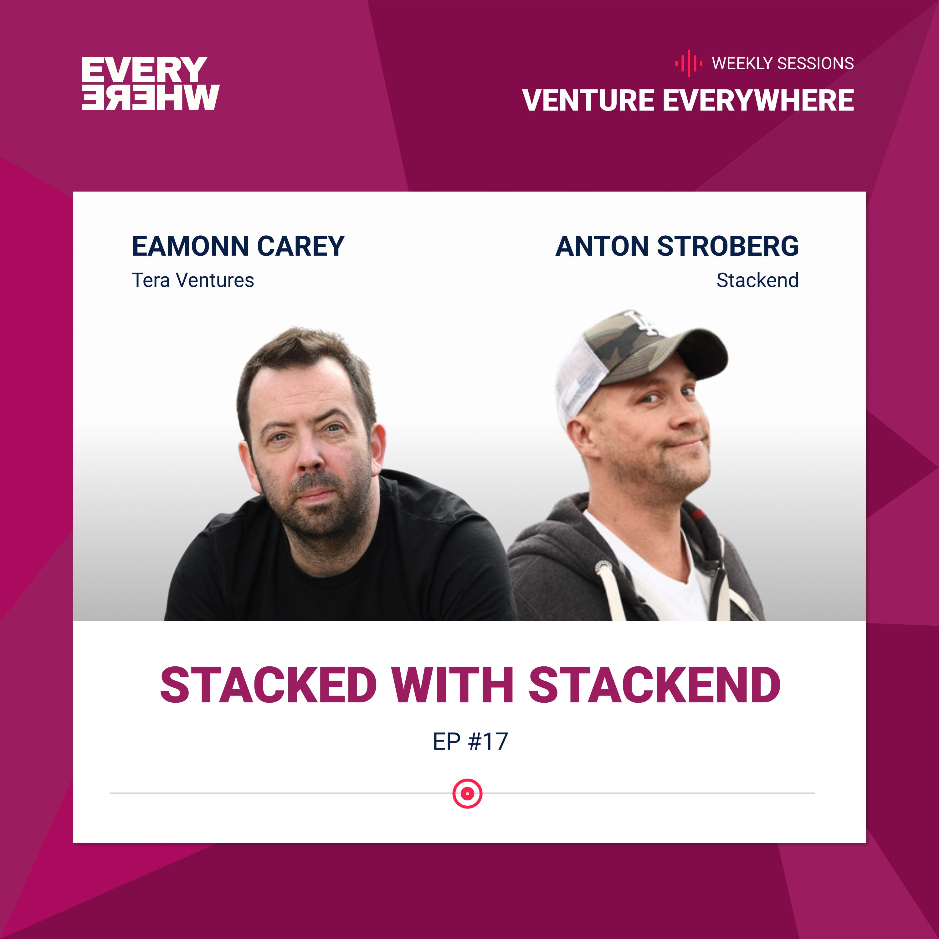 Venture Everywhere Podcast: Andreas "Anton" Ströberg with Eamonn Carey