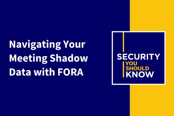 FORA Is Giving AI the Job You Never Had Time For: Managing the Mess of Meeting Data