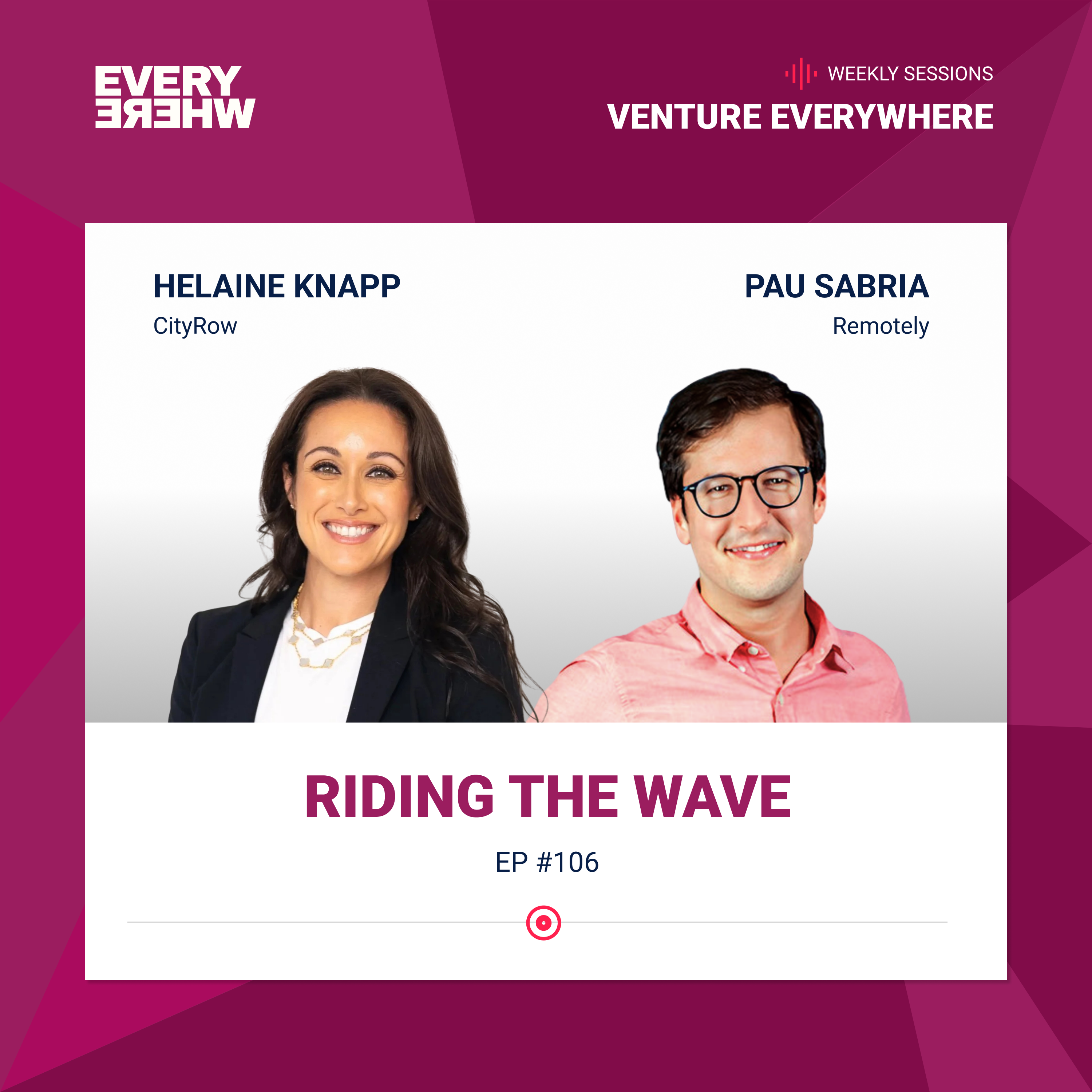 Riding the Wave: Helaine Knapp with Pau Sabria