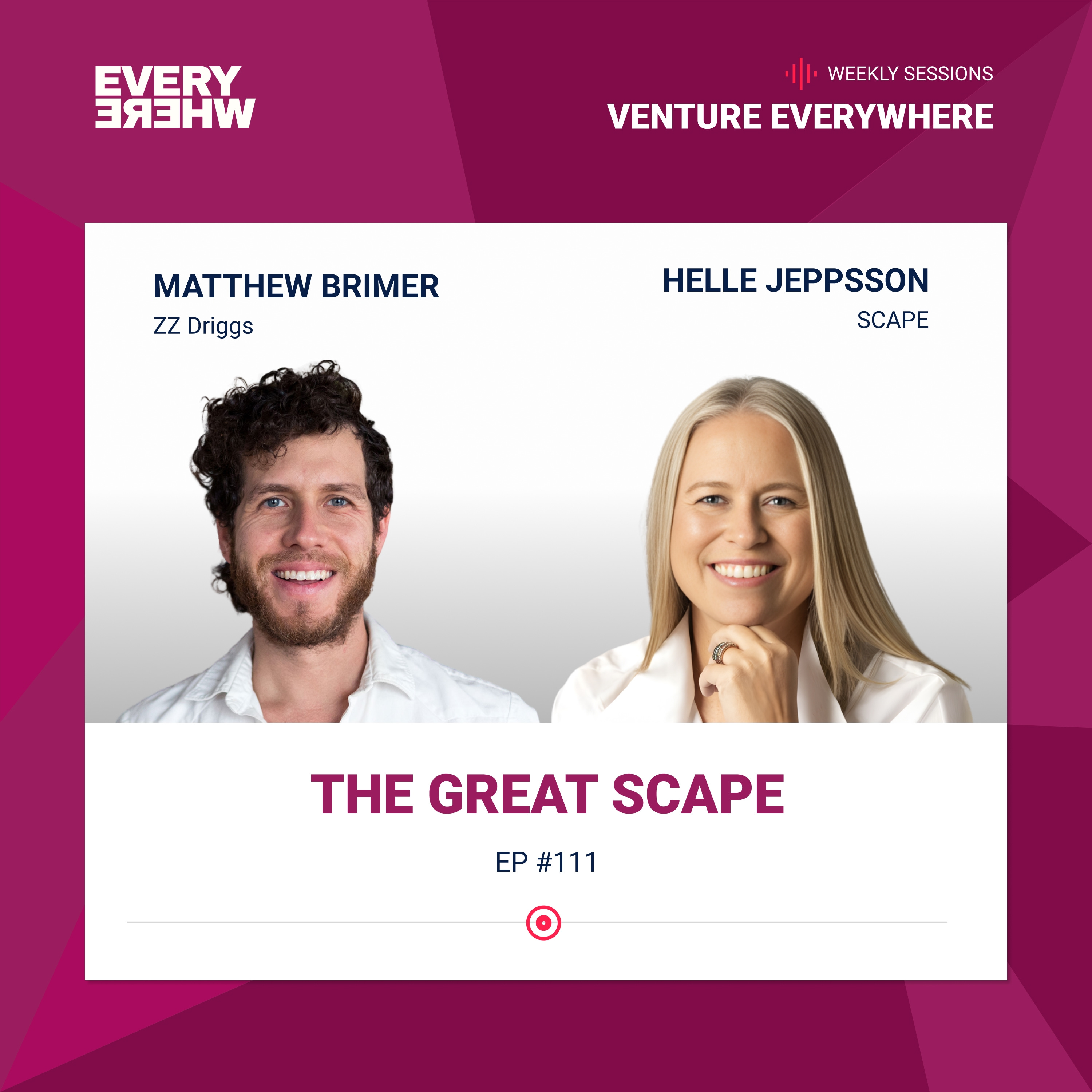 The Great SCAPE: Helle Jeppsson with Matthew Brimer