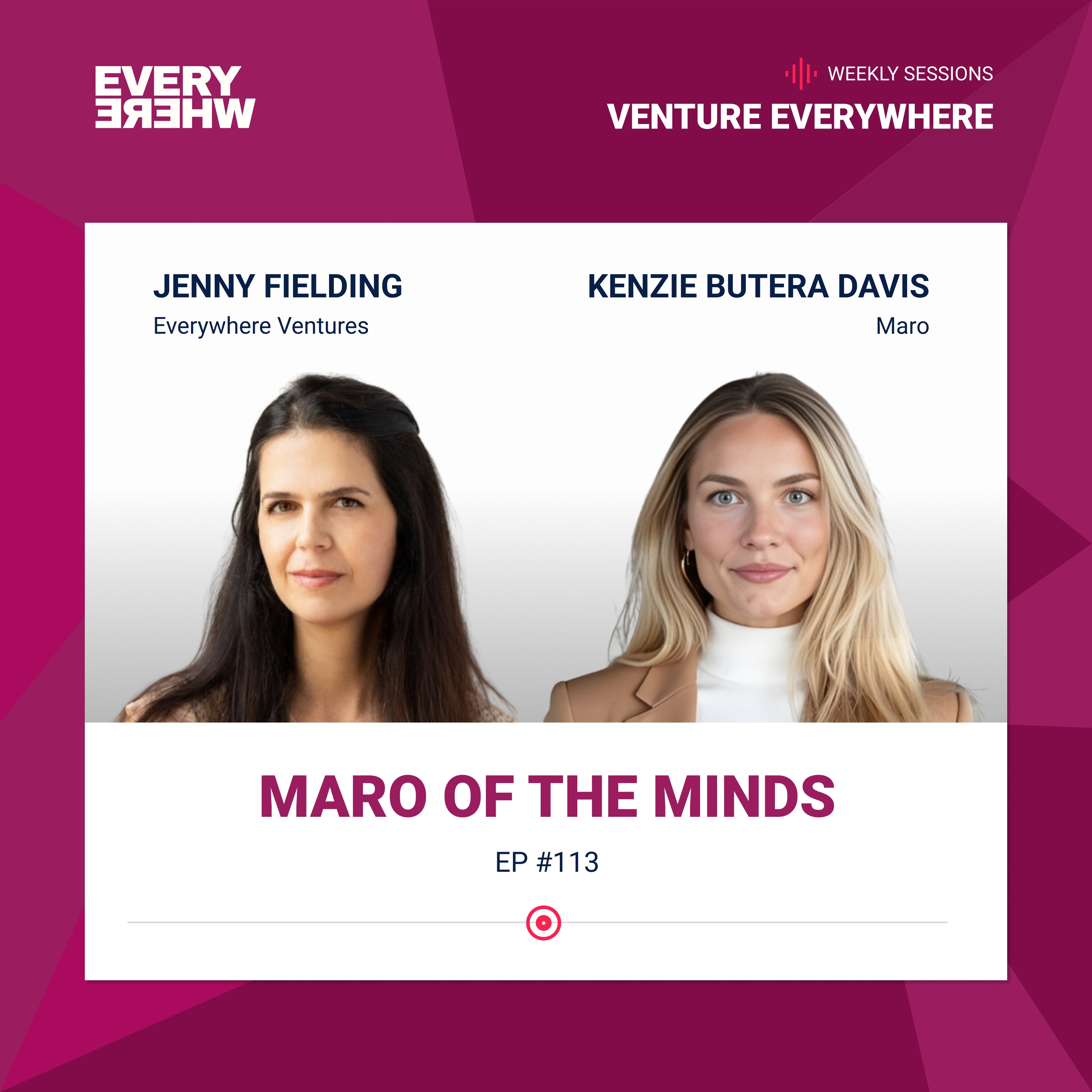 Maro of the Minds: Kenzie Butera Davis with Jenny Fielding