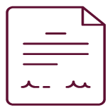 Prenuptial Arrangement Icon Showing Documents