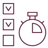 Tax Planning - Stepped Timing Icon