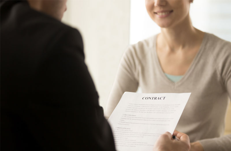 Employment Law - Contract Negotiations between two individuals