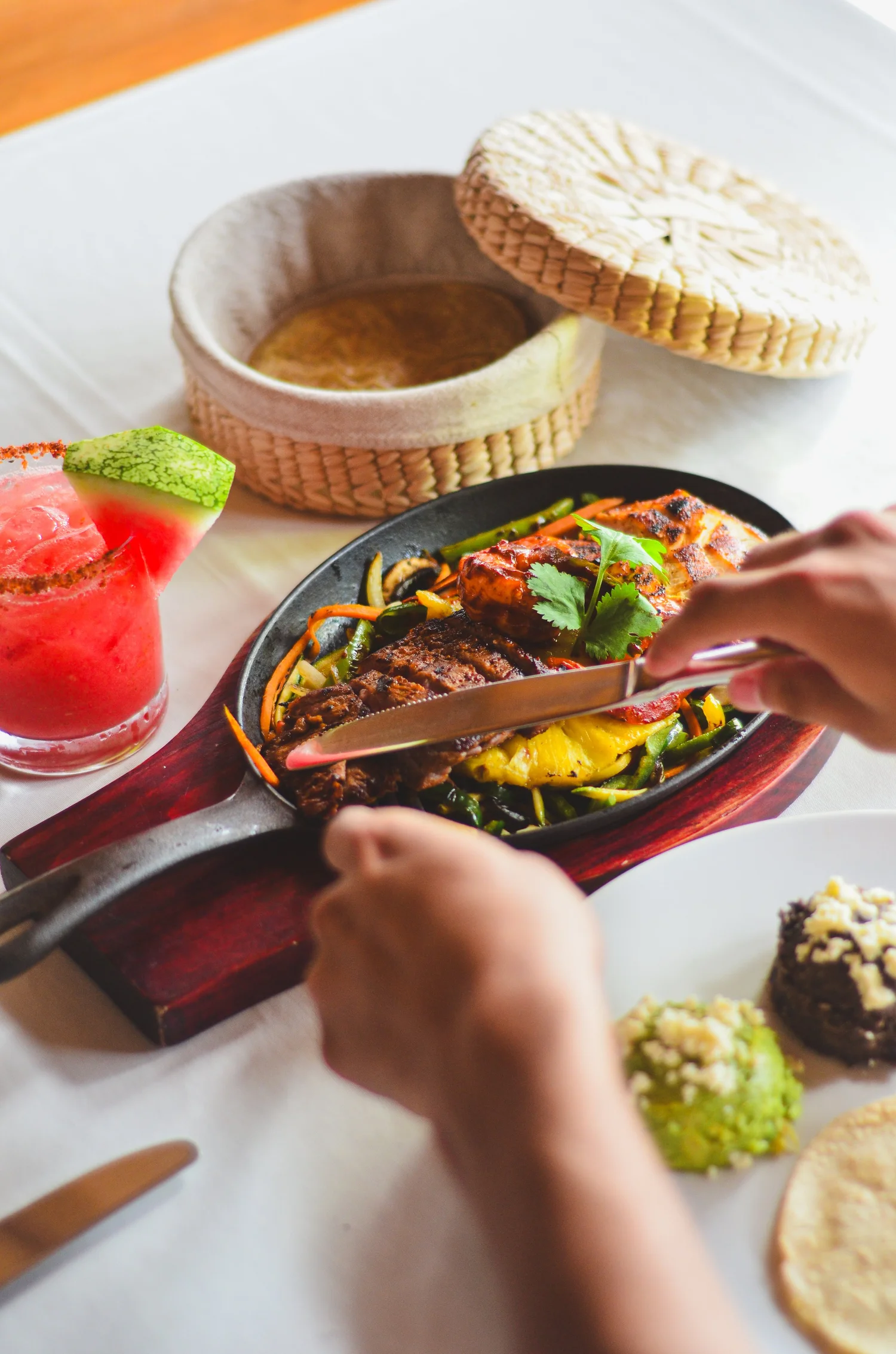 Signature seafood and Mexican dish at La Palapa, Puerto Vallarta