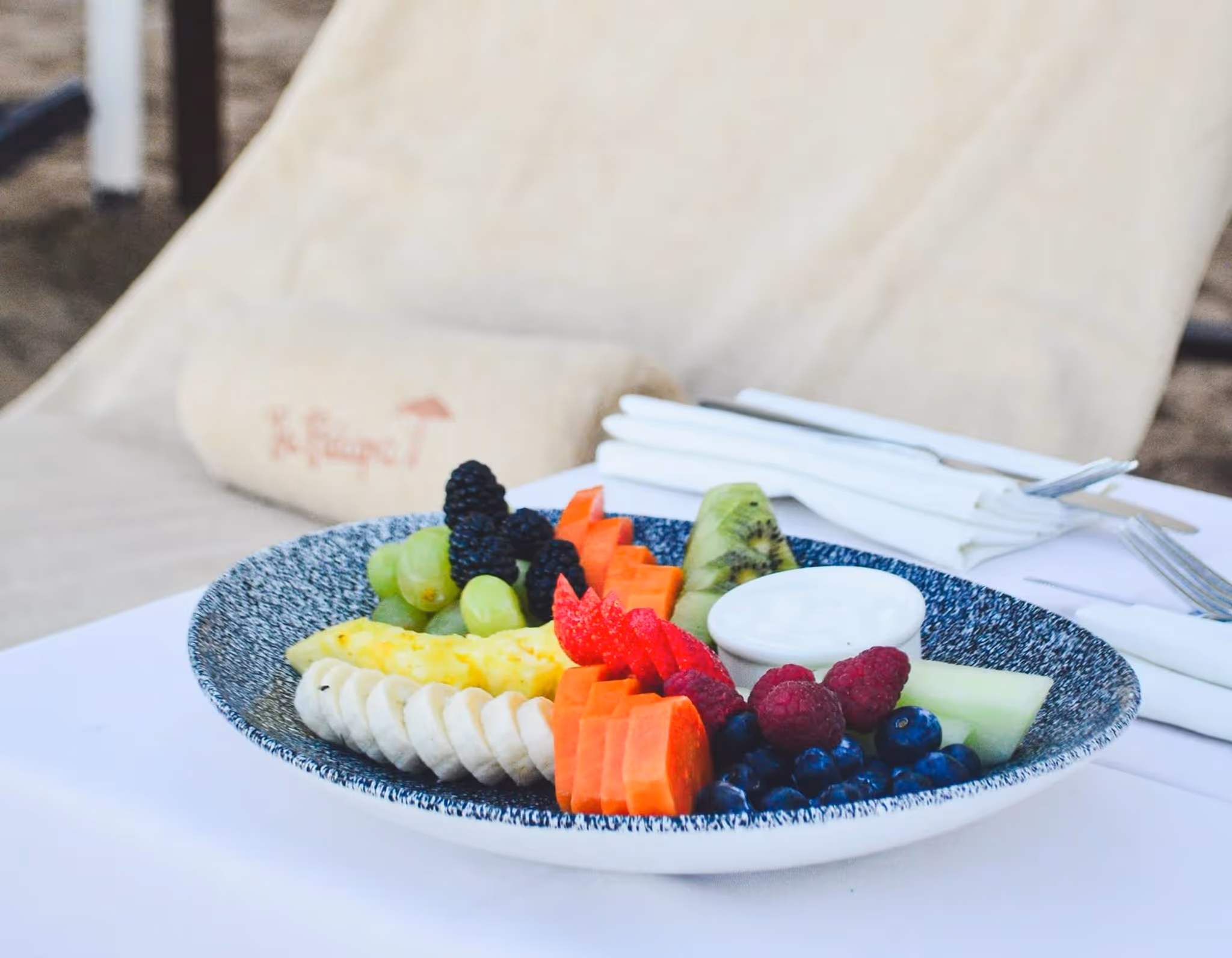 Fresh seafood and coastal cuisine served at La Palapa Beach Club