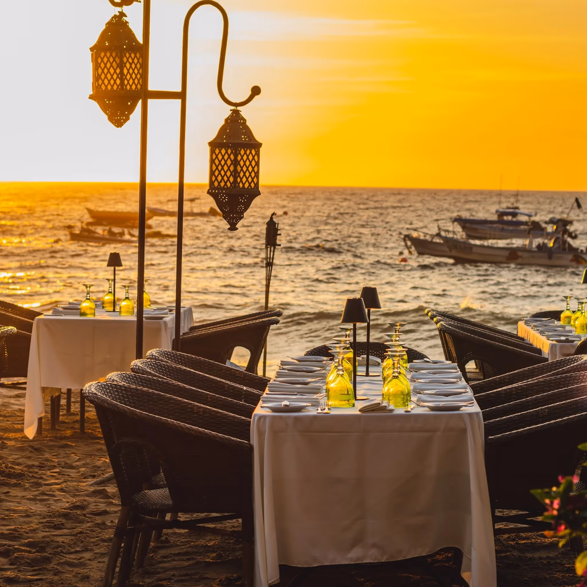 Oceanfront event space for weddings and celebrations at La Palapa