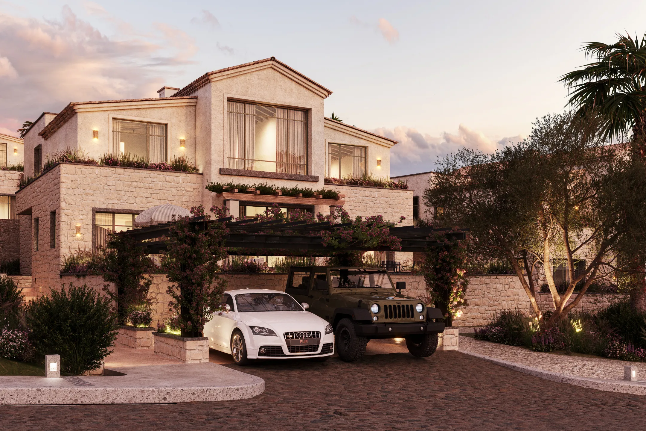 Fachada de casa Candé at real del mar