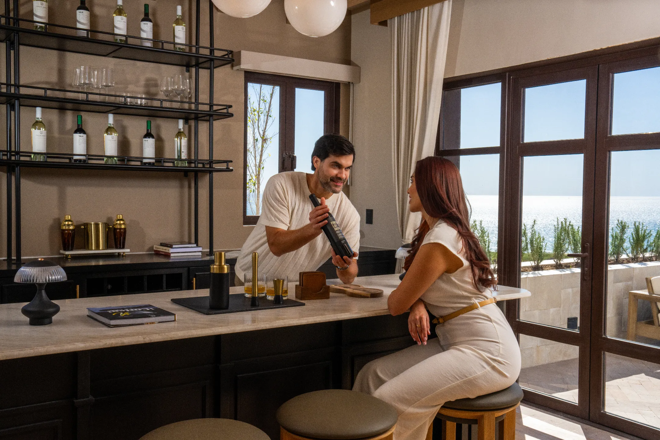 Recamar principal. Fachada de casa Candé at real del mar