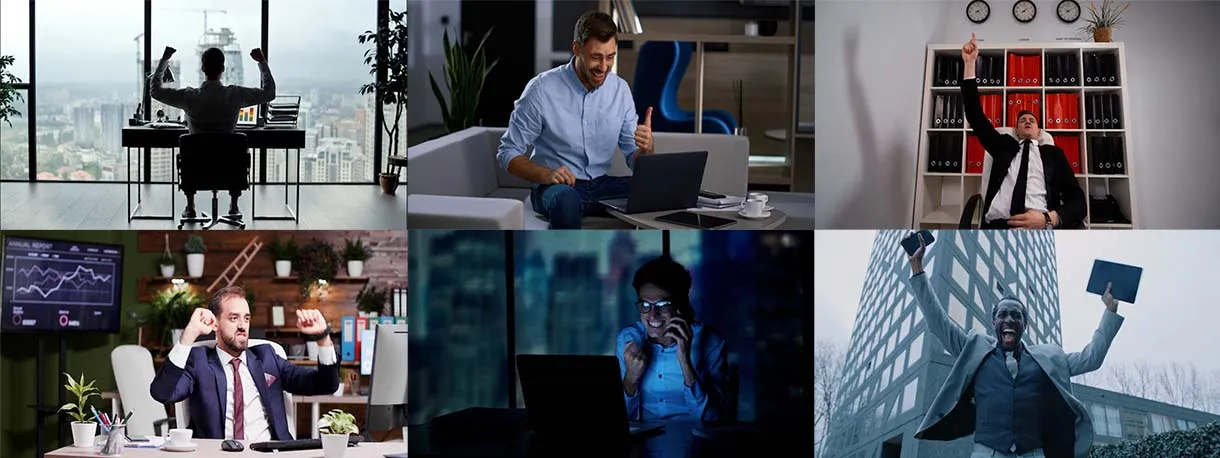 stock videos for b2b storytelling examples