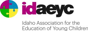 Idaho Association for the Education of Young Children logo logo.