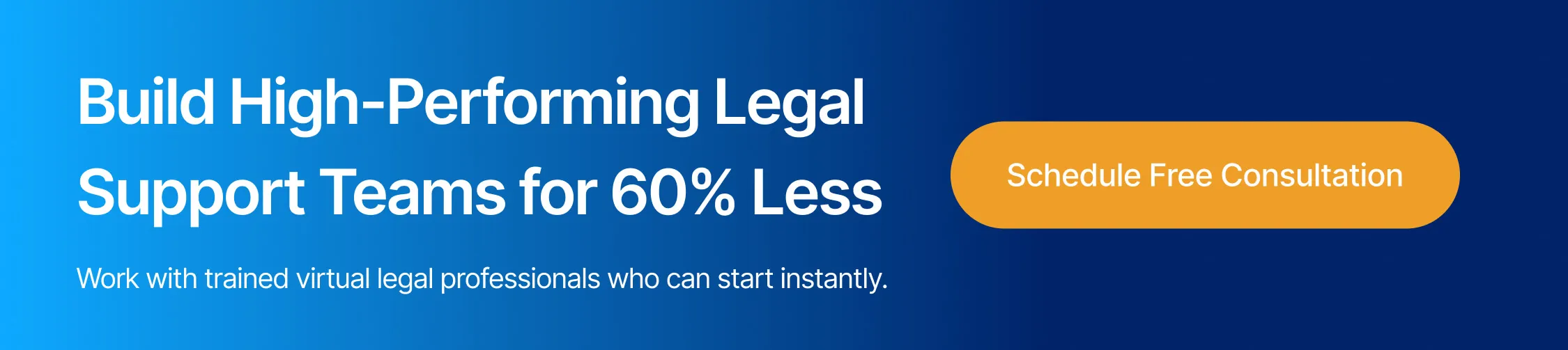 banner for hire paralegal and law clerk