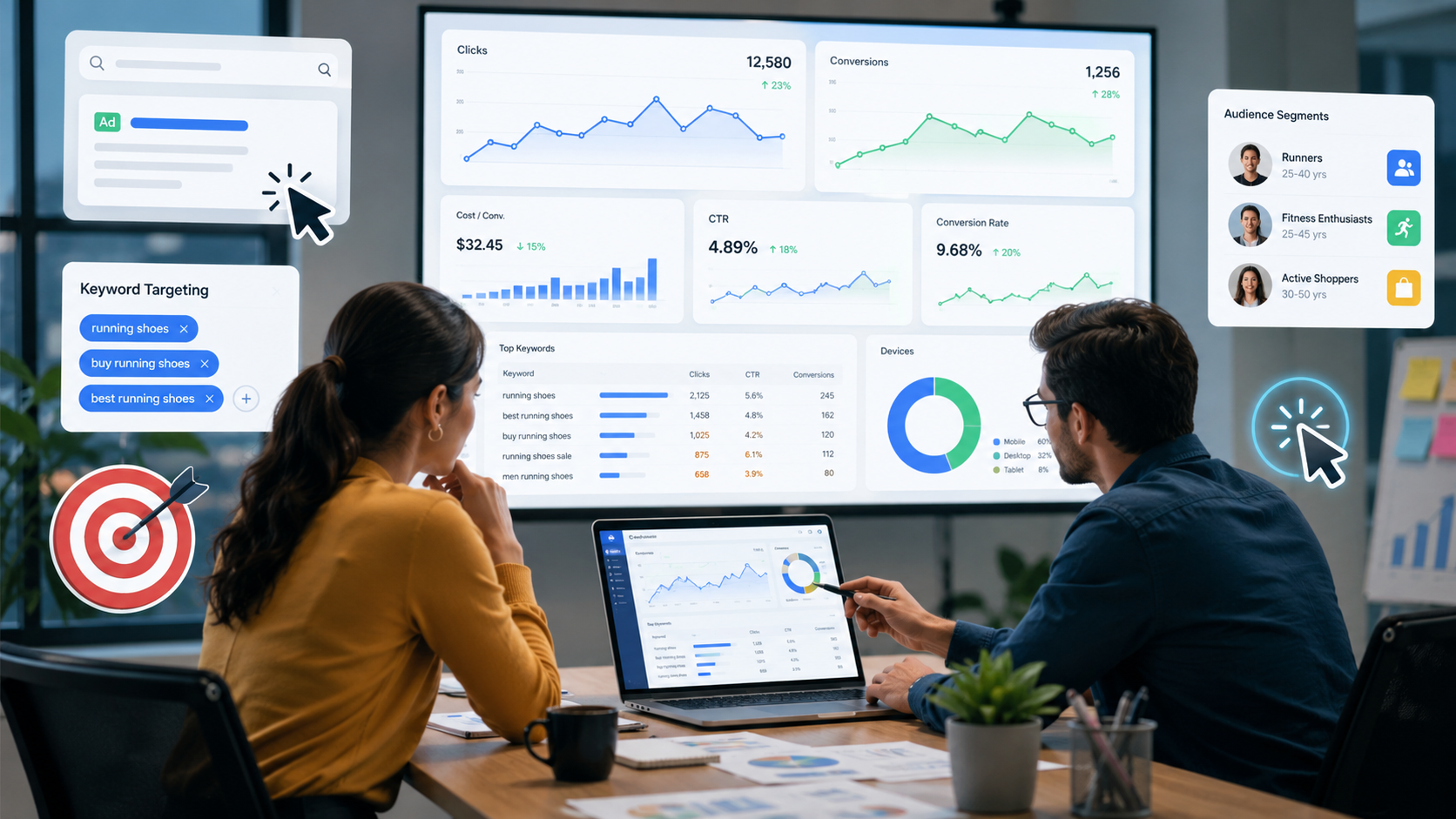 Pay-per-click campaigns