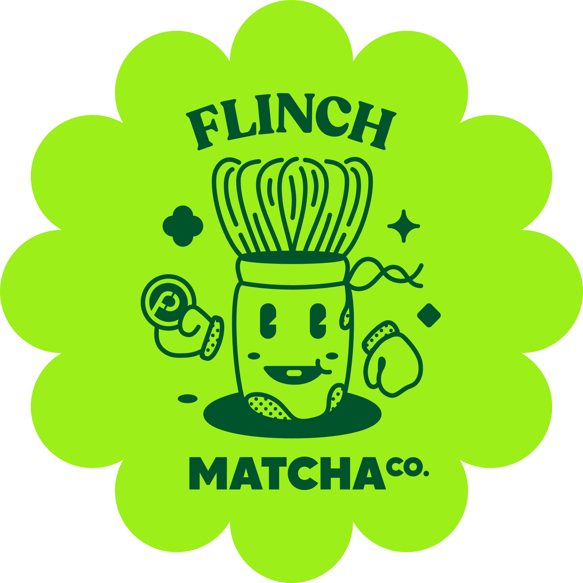 Flinch Matcha & Co Logo