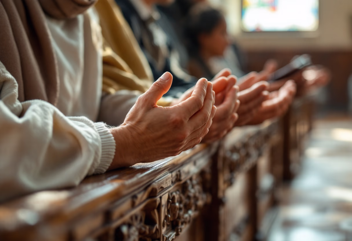 image of church congregation
