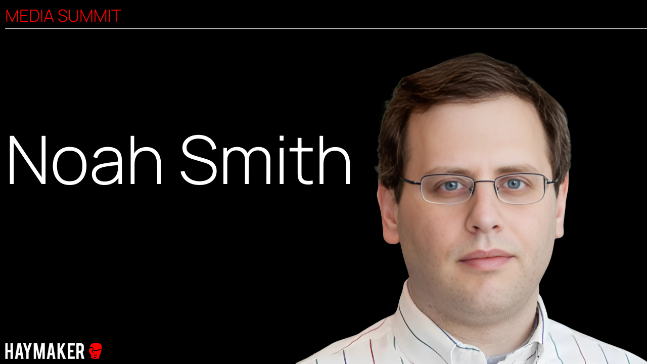 Interview with Noahpinion's Noah Smith at Media Summit | SF 2025