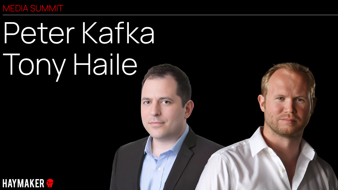 The Future of Media with Peter Kafka and Tony Haile at Media Summit | NYC 2024